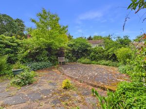 REAR PATIO GARDEN- click for photo gallery